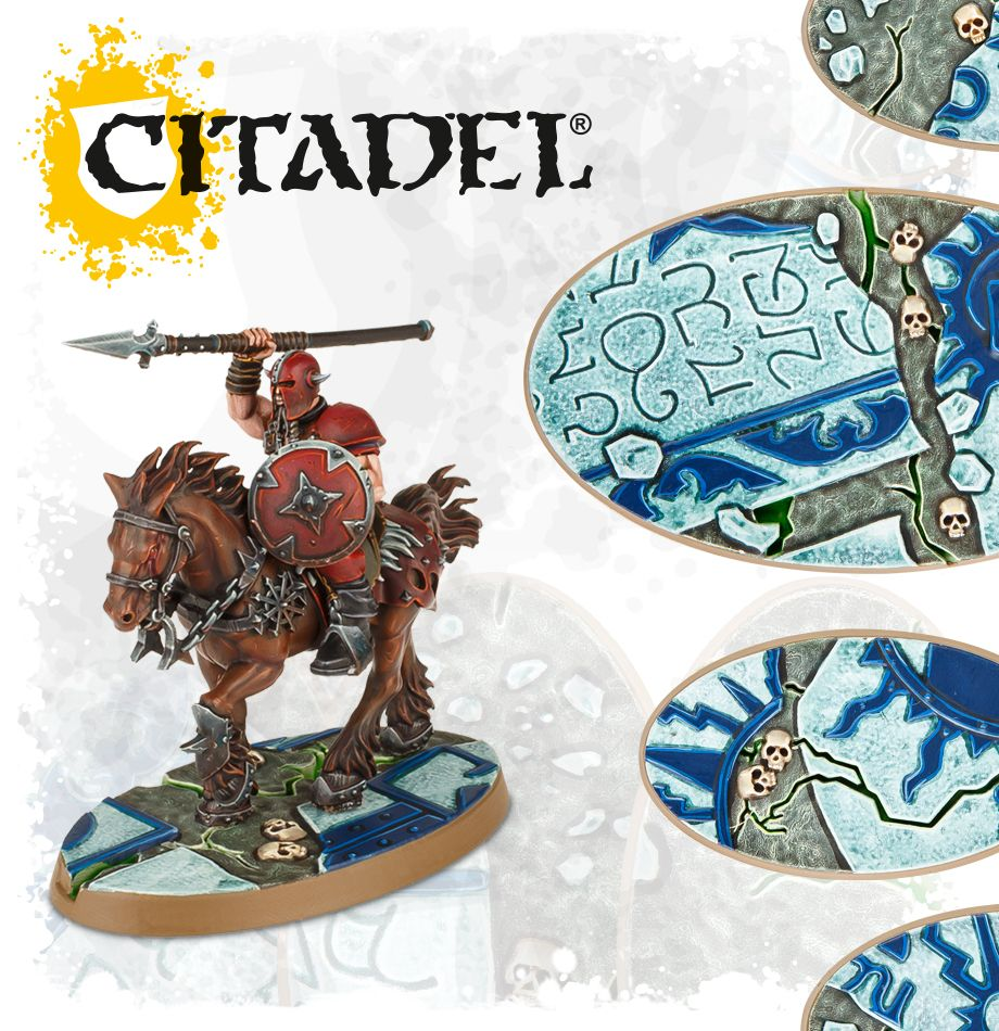 Age of Sigmar: Shattered Dominion - 60 & 90mm Oval Bases