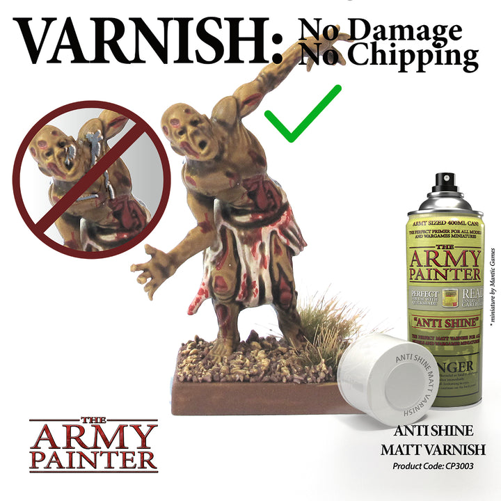 Colour Primers - Anti Shine Matt Varnish (The Army Painter) (CP3003)