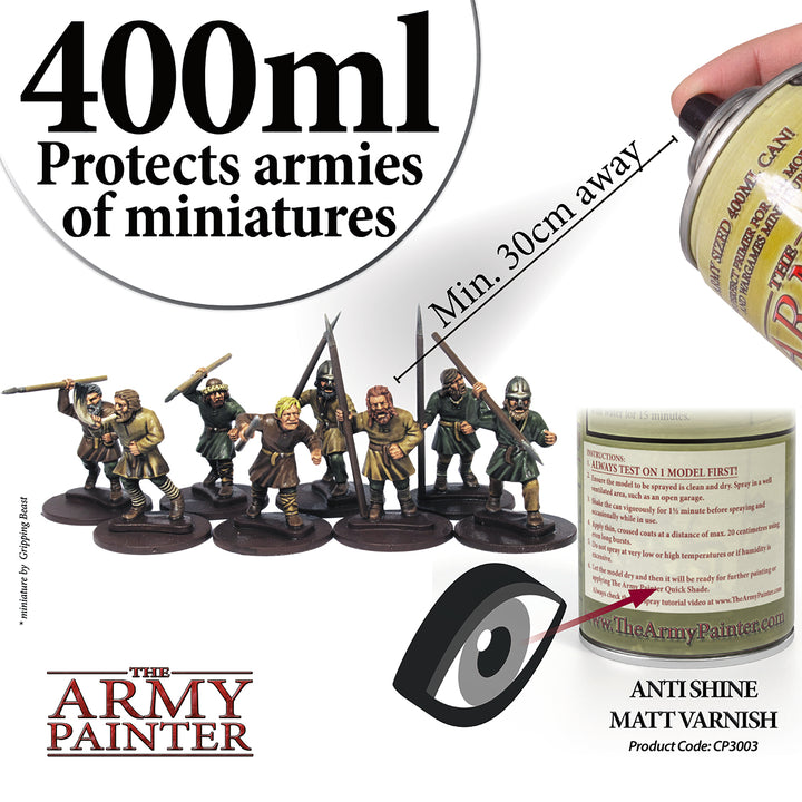 Colour Primers - Anti Shine Matt Varnish (The Army Painter) (CP3003)
