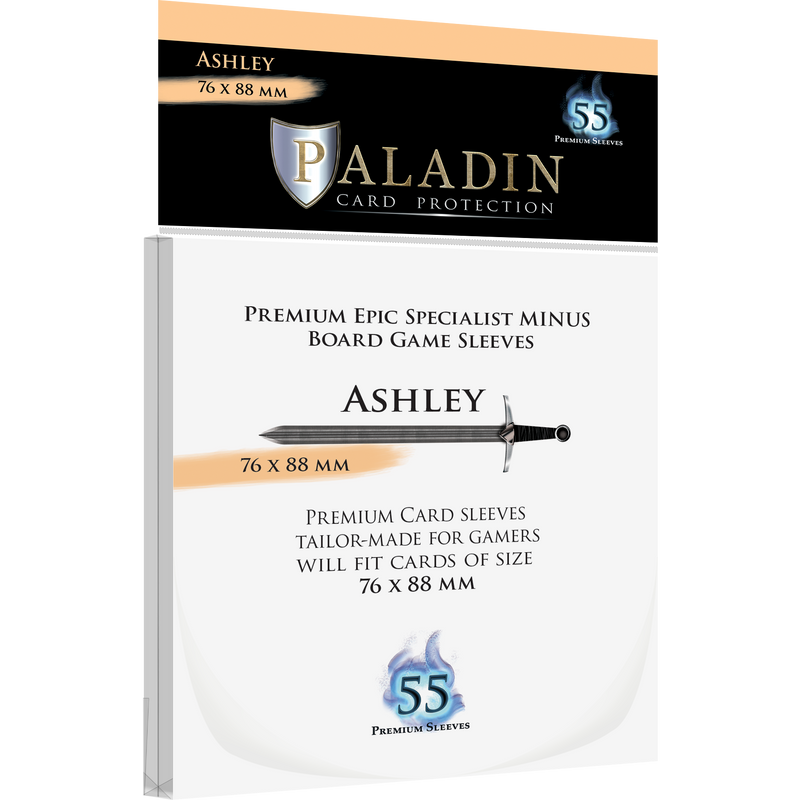 Paladin Card Sleeves Ashley (76x88mm)