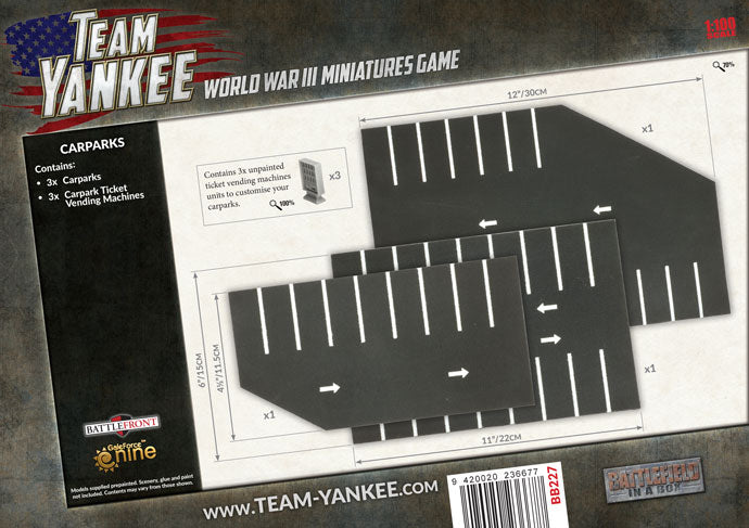 Battlefield in a Box: Car Parks (x3) (BB227)