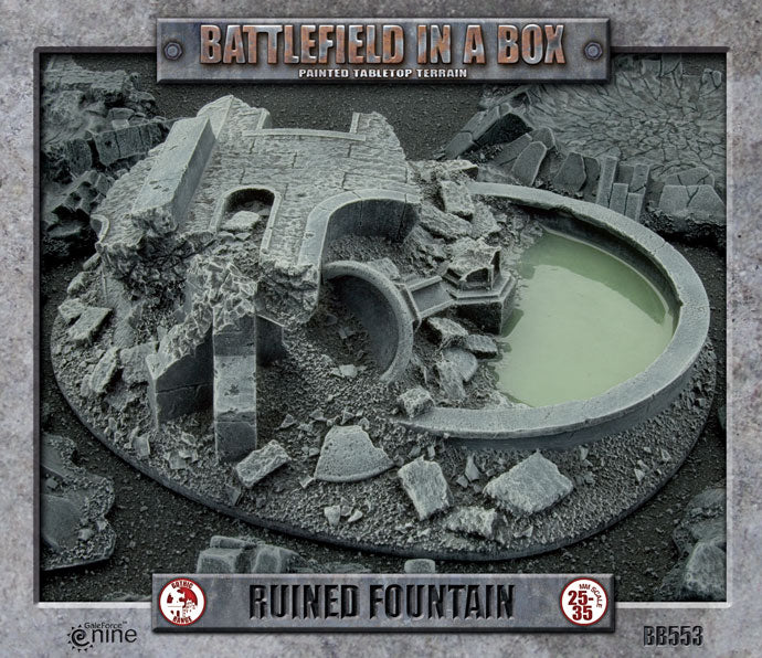 Battlefield in a Box: Gothic: Ruined Fountain - 30 mm (BB553)