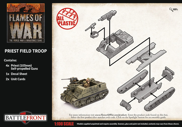 Flames of War: Priest Field Troop (BBX64)