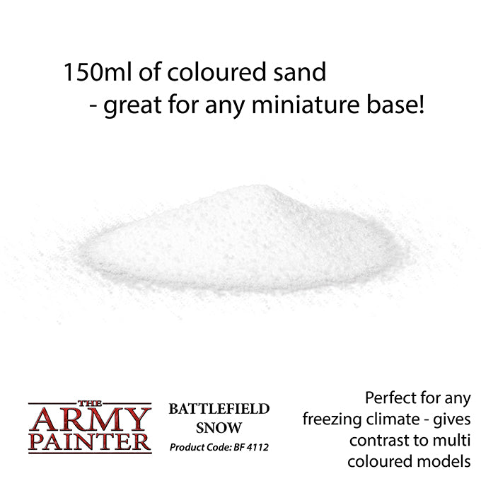Battlefields Essentials & XP series - Basing: Snow (The Army Painter) (BF4112)