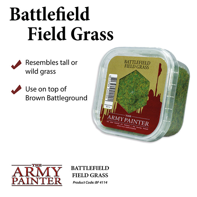 Battlefields Essentials & XP series - Basing: Field Grass (The Army Painter) (BF4114)