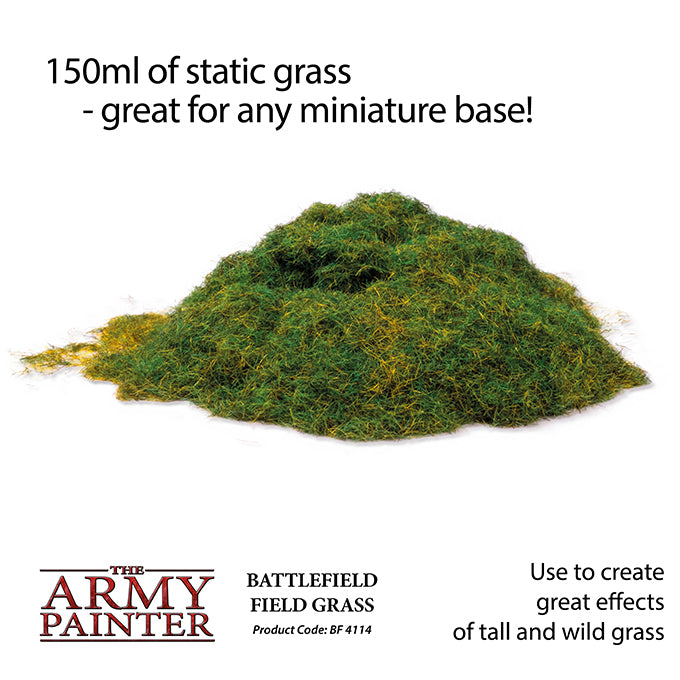 Battlefields Essentials & XP series - Basing: Field Grass (The Army Painter) (BF4114)