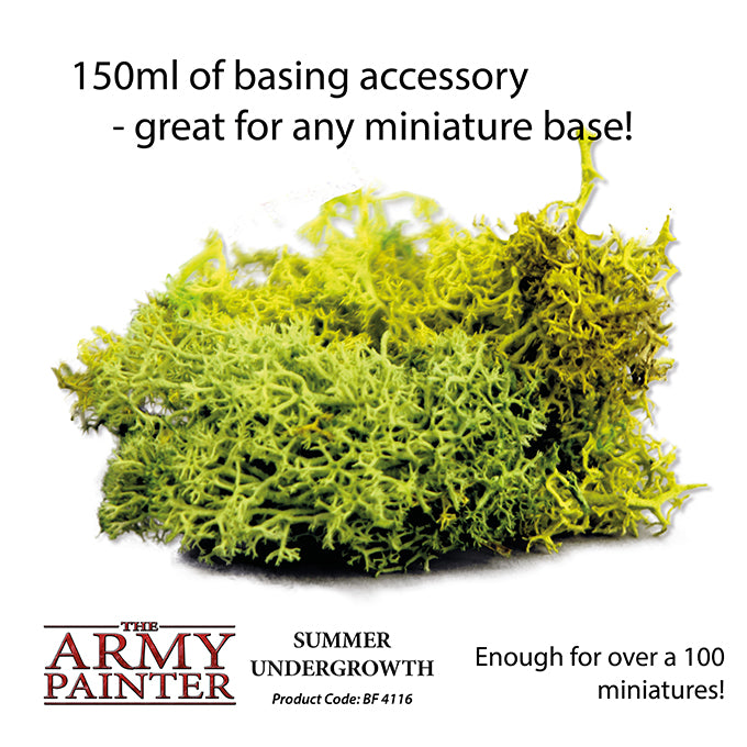 Battlefields Essentials & XP series - Basing: Summer Undergrowth (The Army Painter) (BF4116)