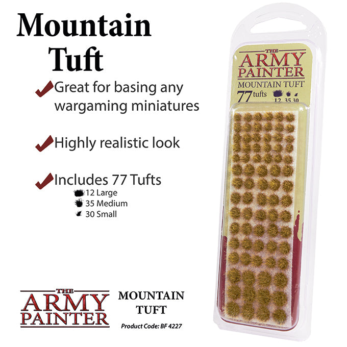 Battlefields Essentials & XP series - Battlefields: Mountain Tuft (The Army Painter) (BF4227)
