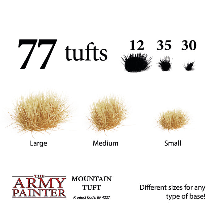 Battlefields Essentials & XP series - Battlefields: Mountain Tuft (The Army Painter) (BF4227)