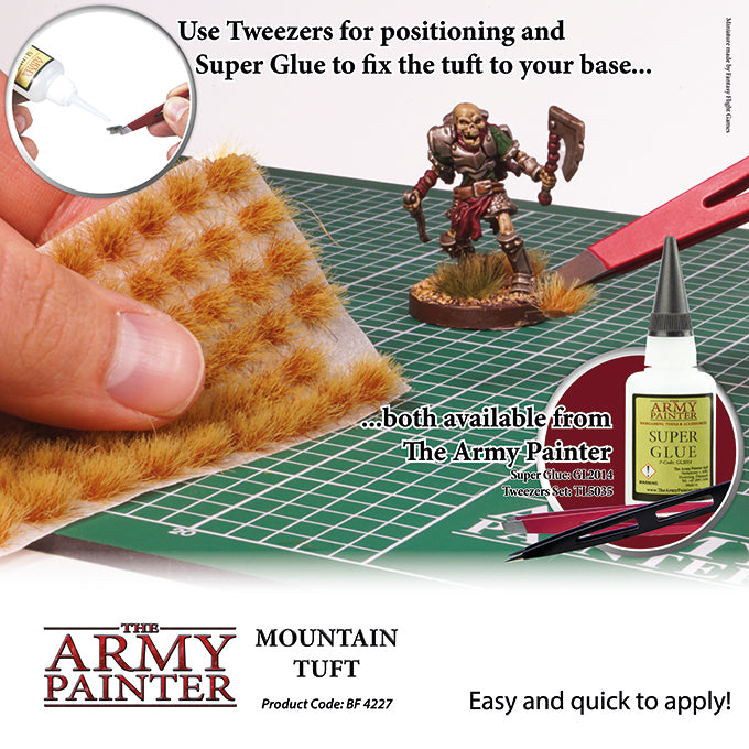 Battlefields Essentials & XP series - Battlefields: Mountain Tuft (The Army Painter) (BF4227)