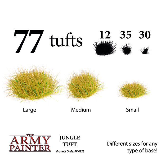 Battlefields Essentials & XP series - Battlefields: Jungle Tuft (The Army Painter) (BF4228)