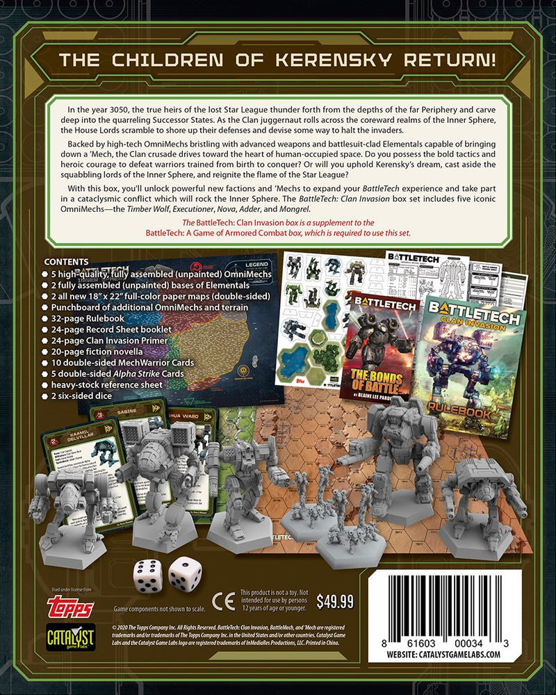 BattleTech: Clan Invasion