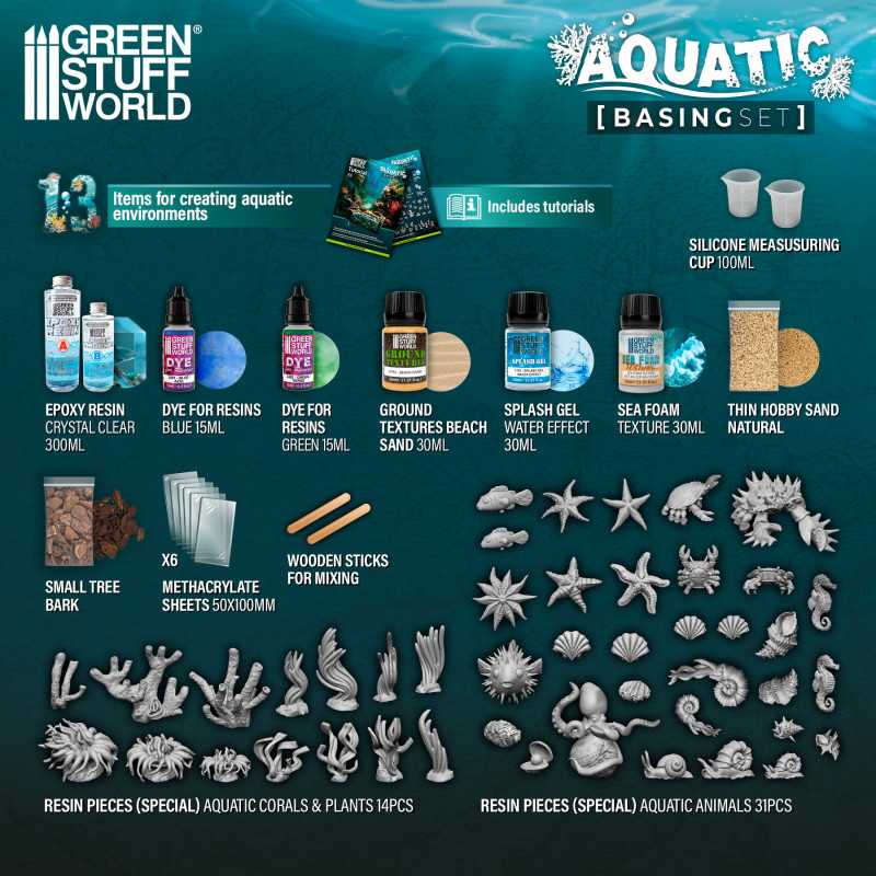 Basing Sets - Aquatic (Green Stuff World)