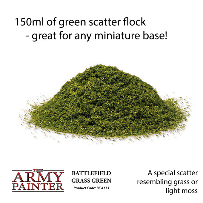 Battlefields Essentials & XP series - Basing: Grass Green (The Army Painter) (BF4113)