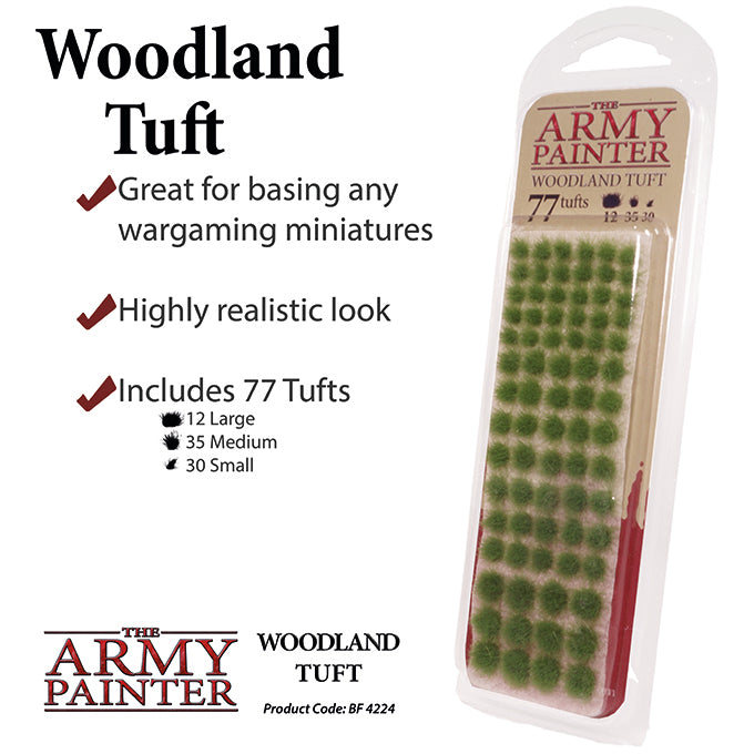 Battlefields Essentials & XP series - Battlefields: Woodland Tuft (The Army Painter) (BF4224)