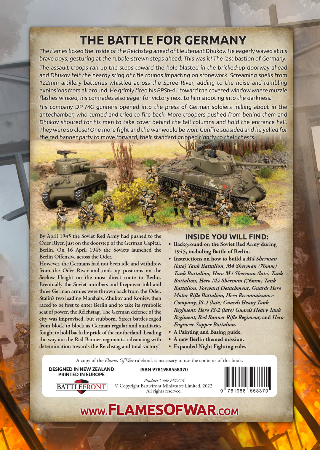 Flames of War: Berlin - Soviet (FW274)