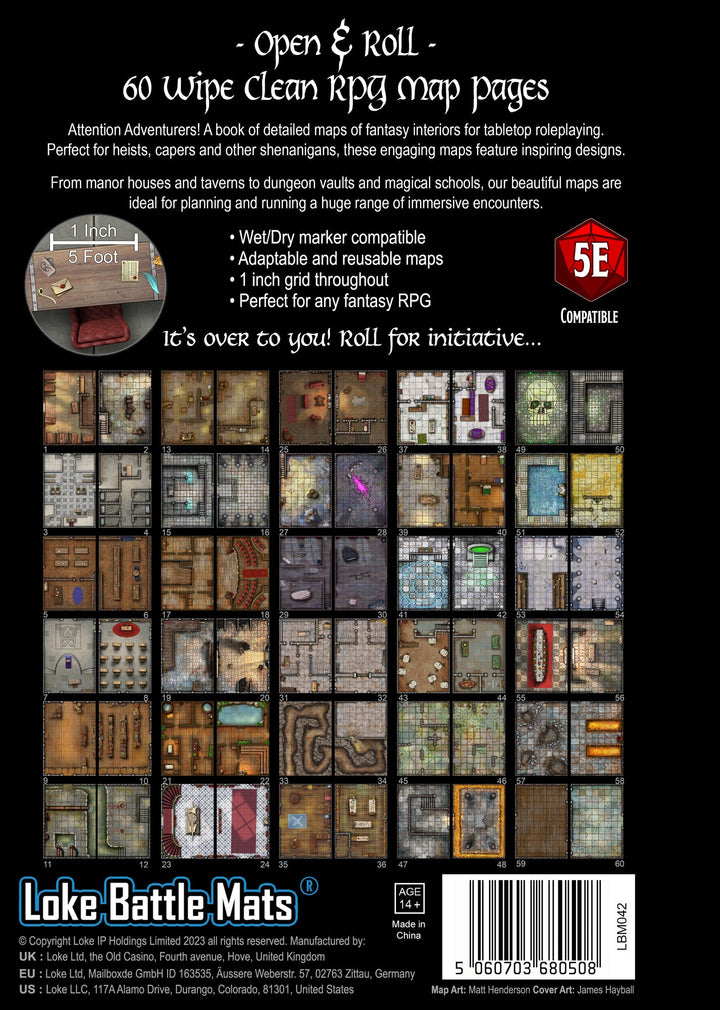 The Big Book of Battle Mats - Rooms, Vaults & Chambers