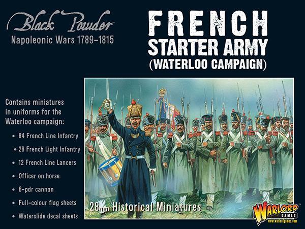 Black Powder: Napoleonic French starter army (Waterloo campaign)
