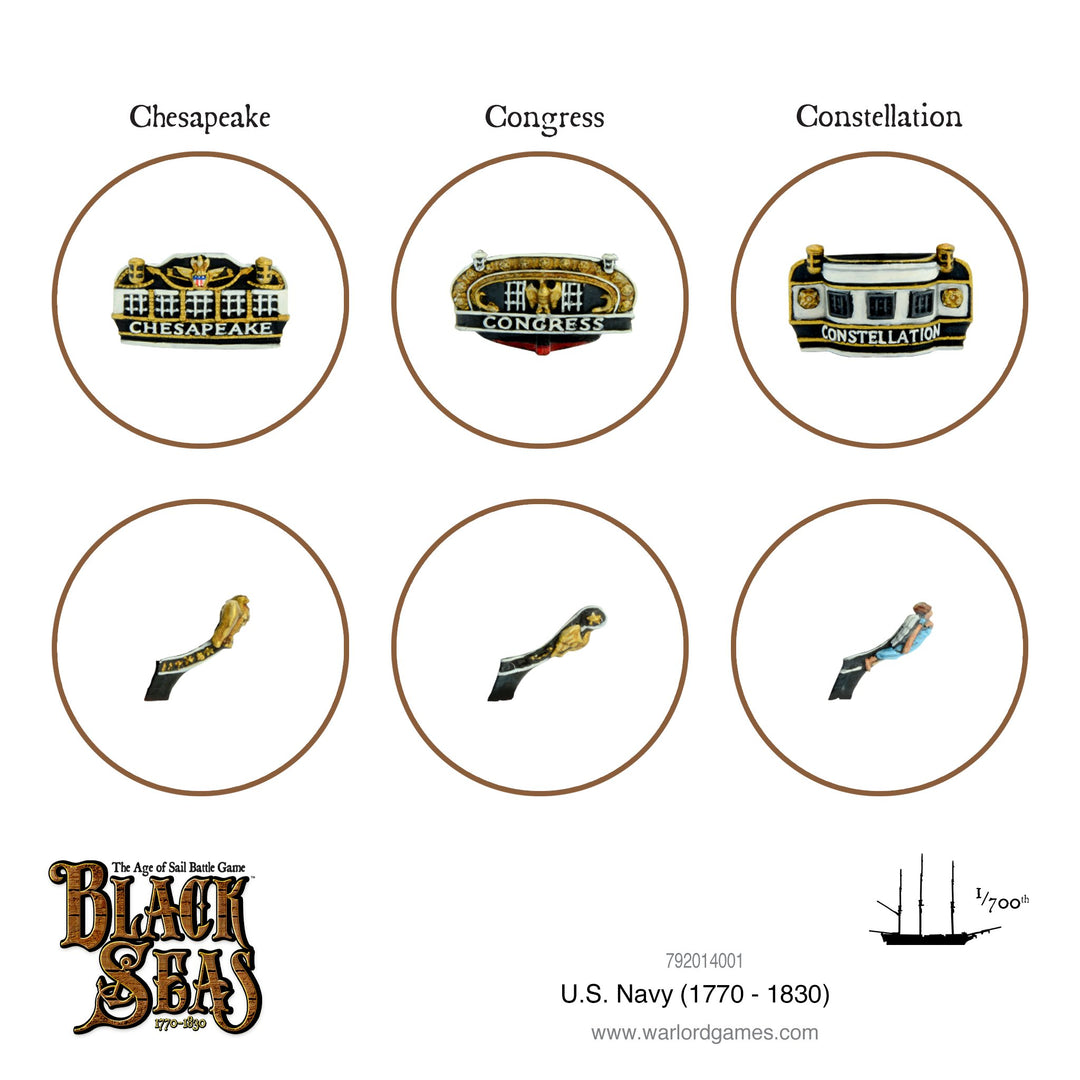 Black Seas: U.S. Navy Fleet (1770 - 1830)