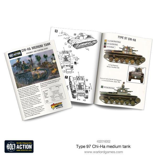 Bolt Action: Chi-Ha Japanese tank