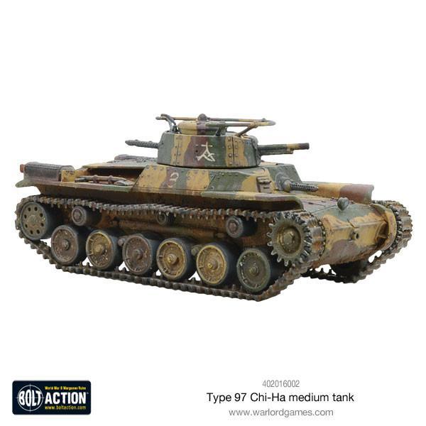 Bolt Action: Chi-Ha Japanese tank