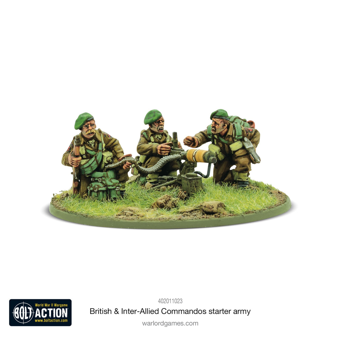 Bolt Action: Churchill's Gangsters British & Inter-Allied Commandos starter army