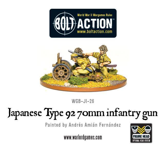Bolt Action: Japanese Type 92 70mm infantry gun
