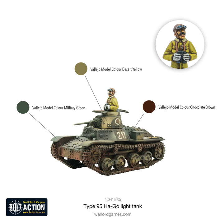 Bolt Action: Japanese Type 95 Ha-Go light tank