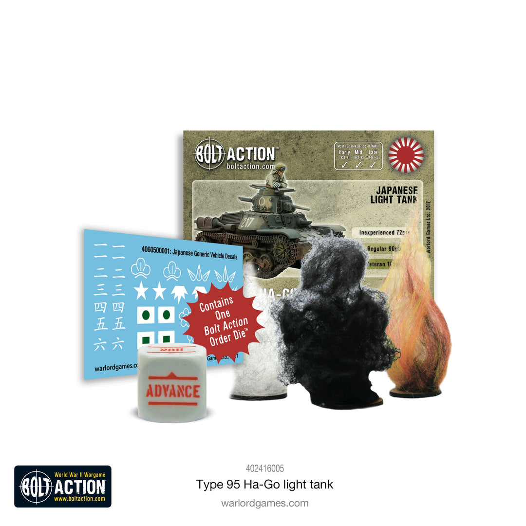 Bolt Action: Japanese Type 95 Ha-Go light tank