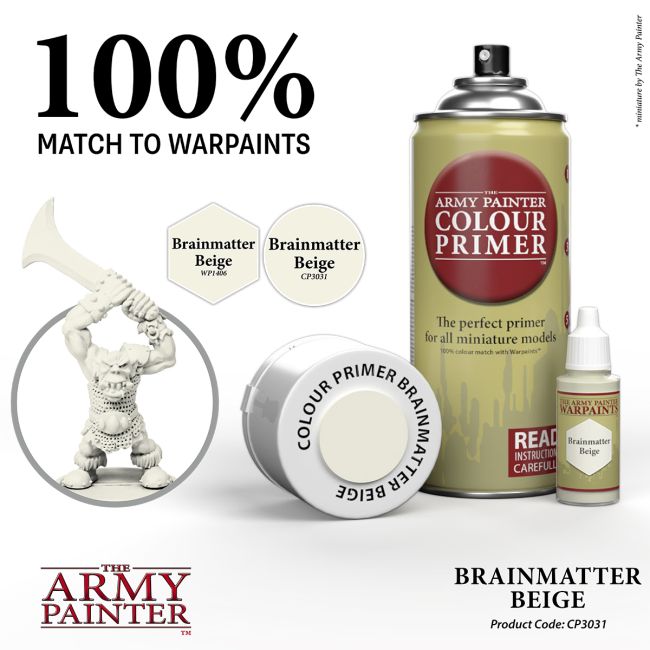 Colour Primers - Brainmatter Beige (The Army Painter) (CP3031S)