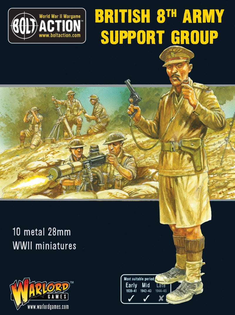 Bolt Action: 8th Army support group