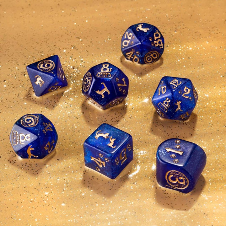 CATS Modern Dice Set: Meowster (Q-Workshop) (RCAT04)