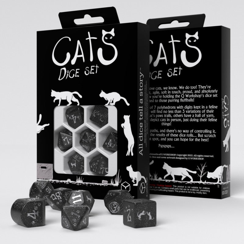 CATS Modern Dice Set: Waffle (Q-Workshop) (RCAT05)