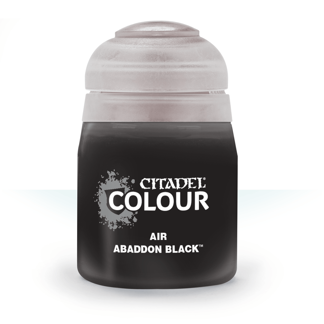 Citadel Air Paint: Abaddon Black (362)