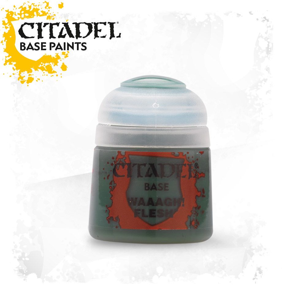 Citadel Base Paint: Waaagh! Flesh (73)
