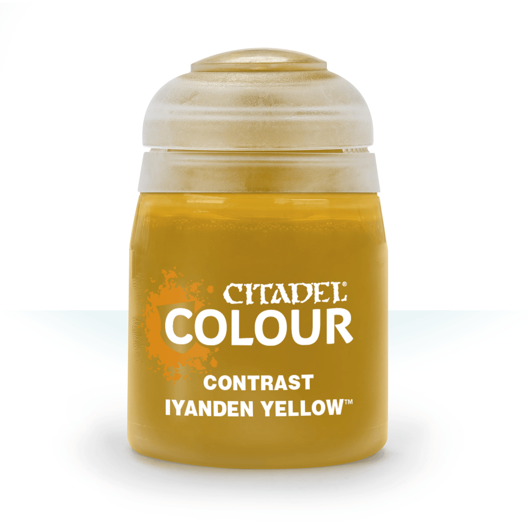 Citadel Contrast Paint: Iyanden Yellow (4)