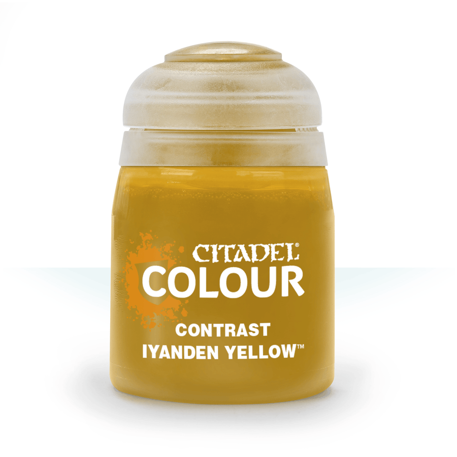 Citadel Contrast Paint: Iyanden Yellow (4)