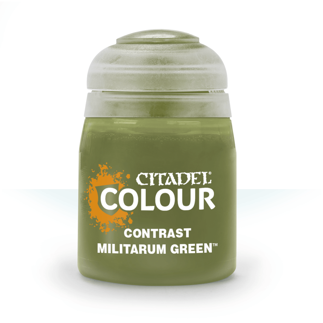 Citadel Contrast Paint: Militarum Green (41)