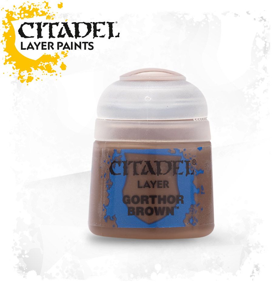 Citadel Layer Paint: Gorthor Brown (202)