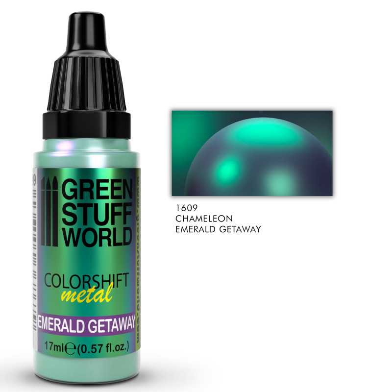 Colorshift Chameleon Metal: Emerald Getaway (Green Stuff World)