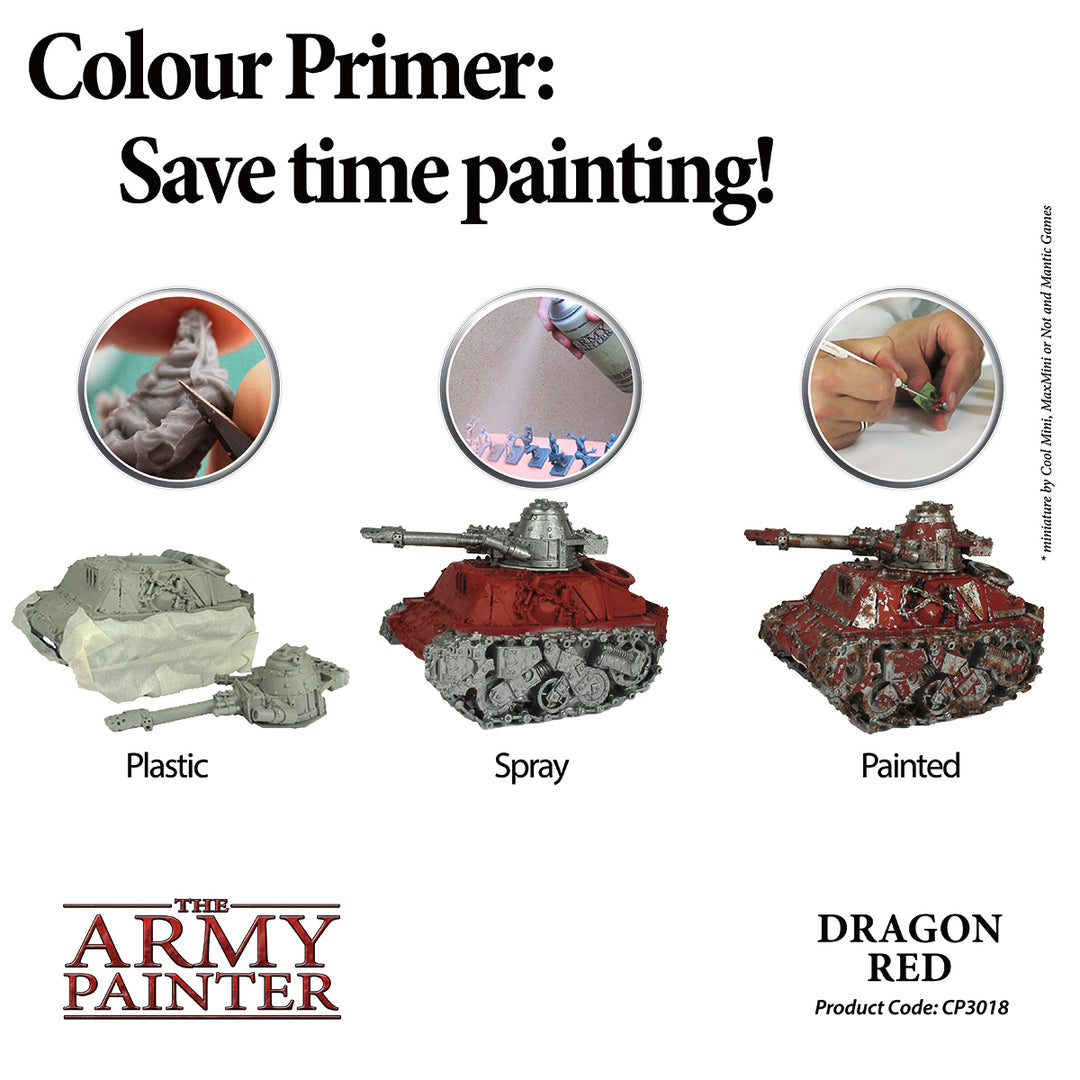Colour Primers - Dragon Red (The Army Painter) (CP3018)