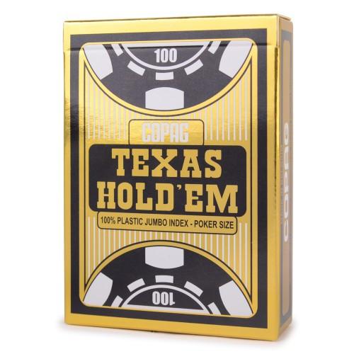 Copag, 100% Plastik Poker - Texas Hold'em Gold