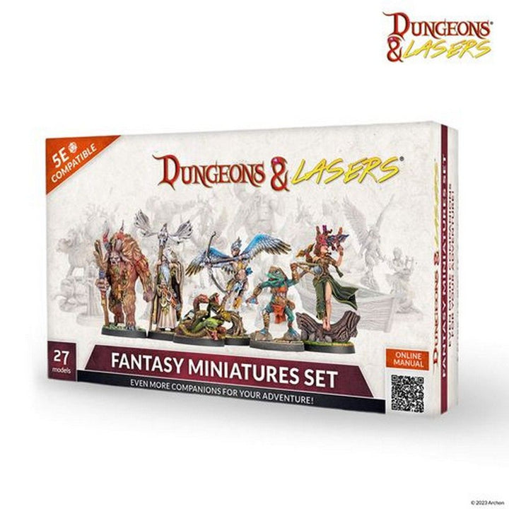 Dungeons & Lasers: Fantasy Miniatures Set