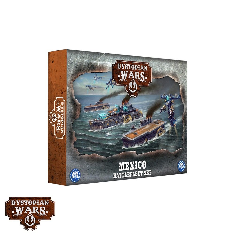 Dystopian Wars: Mexico Battlefleet Set