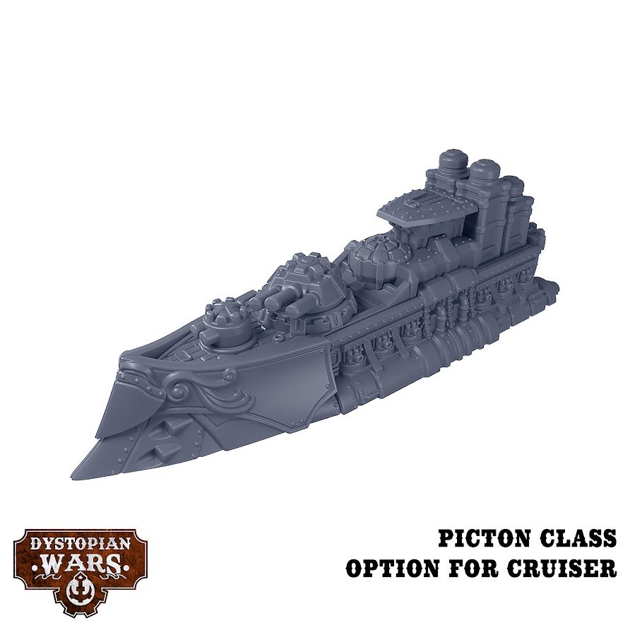 Dystopian Wars: Crown Starter Set -  Faction Battlefleet