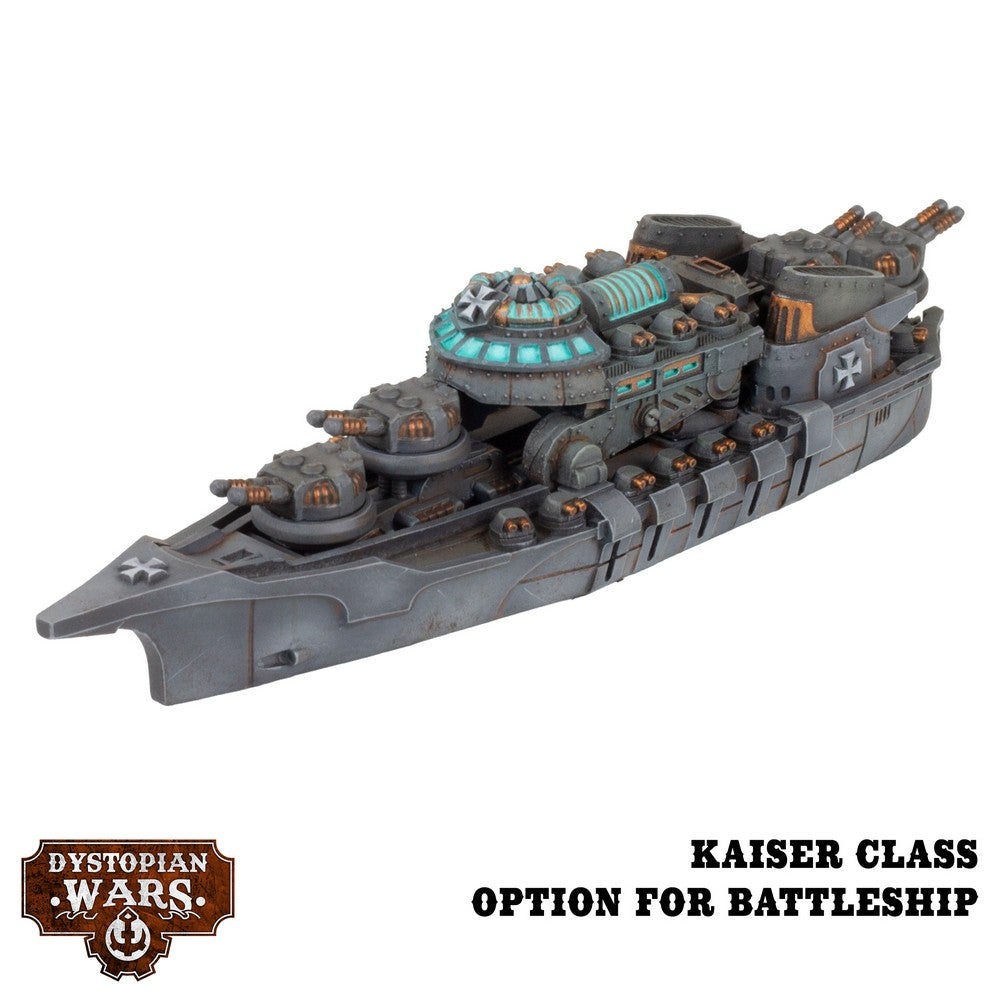 Dystopian Wars: Elector Battlefleet Set
