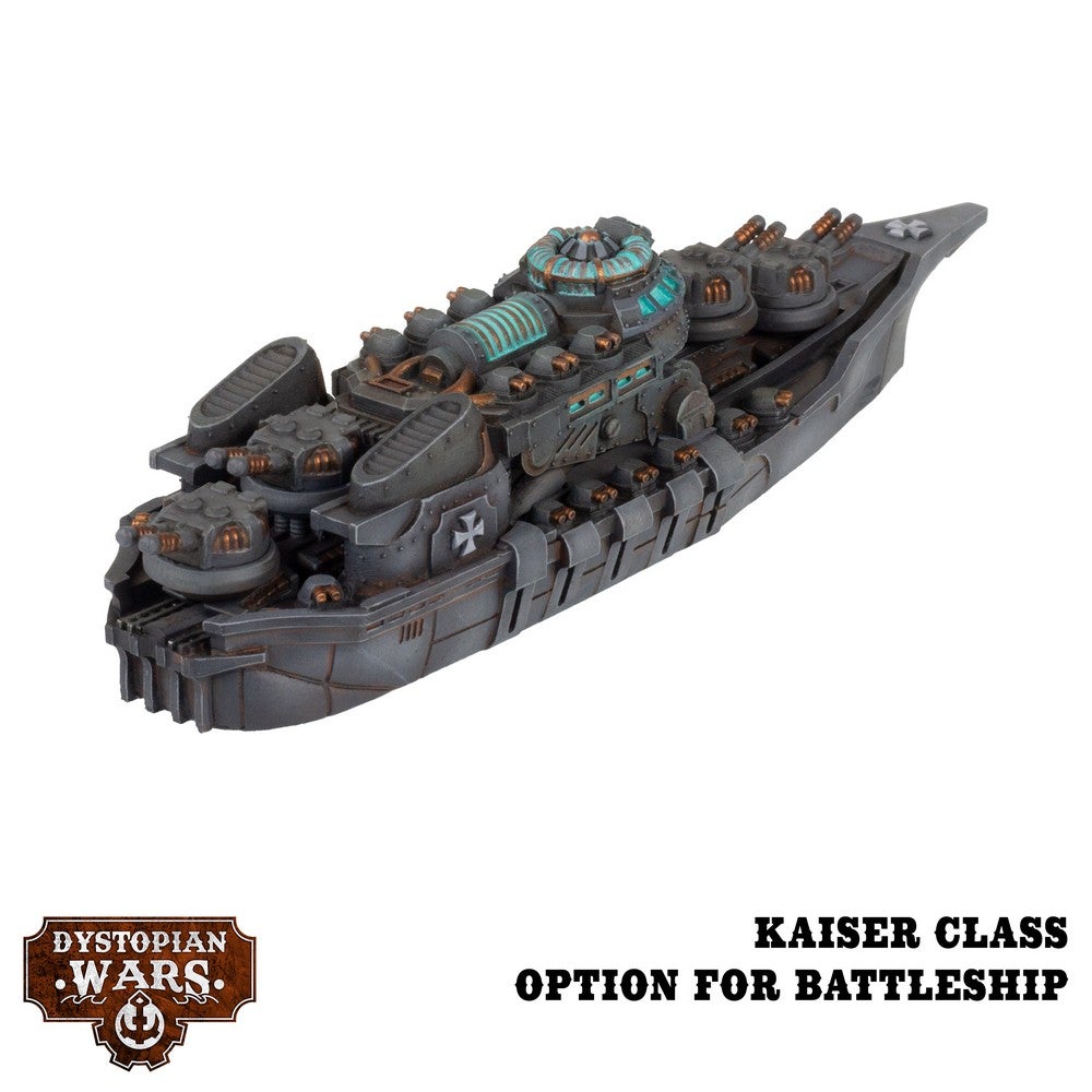 Dystopian Wars: Elector Battlefleet Set