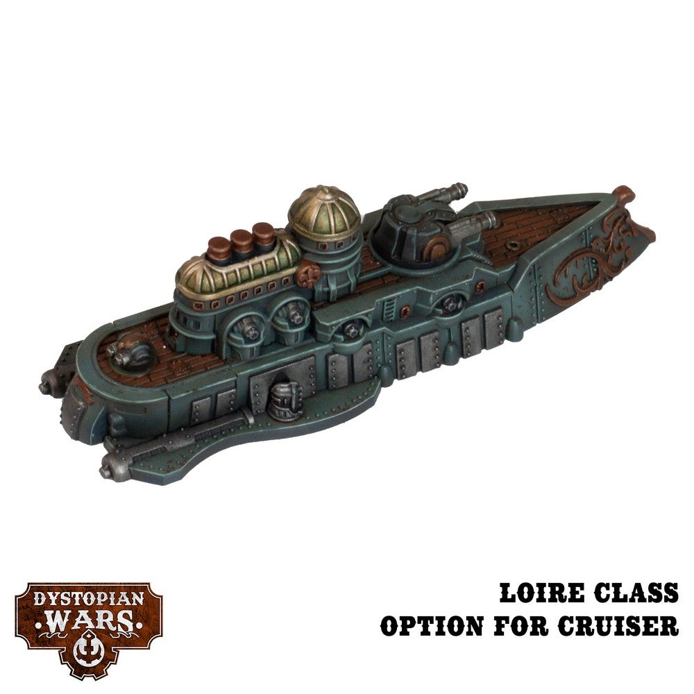 Dystopian Wars: Oriflamme Battlefleet Set