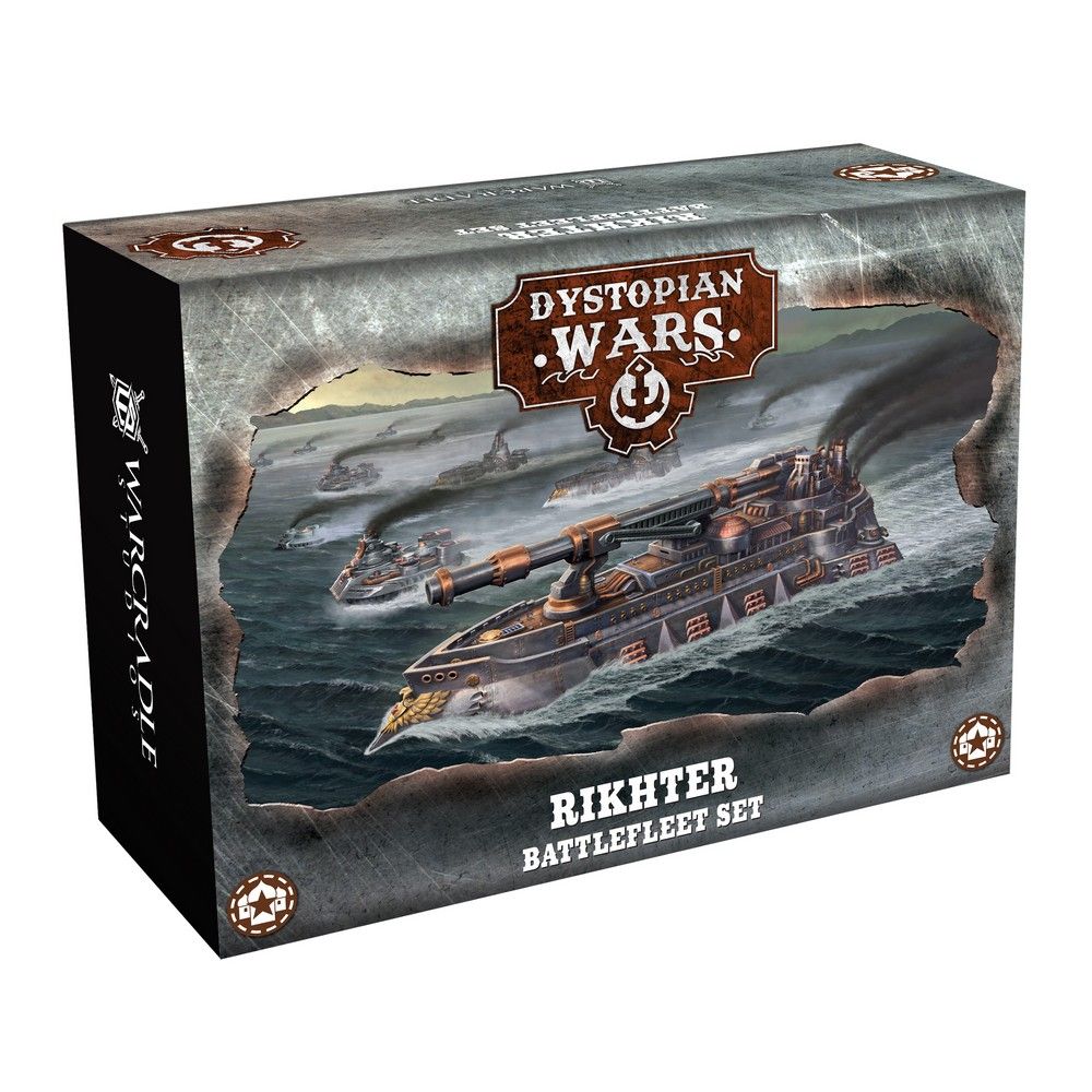 Dystopian Wars: Rikhter Battlefleet Set