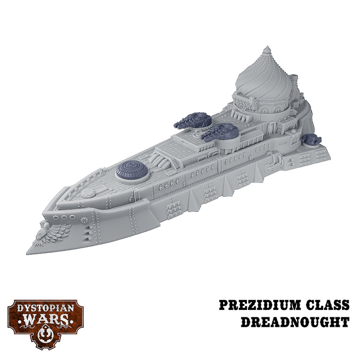 Dystopian Wars: Rikhter Battlefleet Set